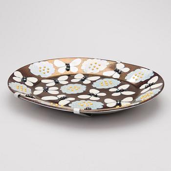 BIRGER KAIPIAINEN, FAT, keramik, "Butterfly", Arabia Art 1982, signerat och numrerat 79/300.