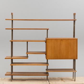 A mid 20th century possibly Danish book shelf.