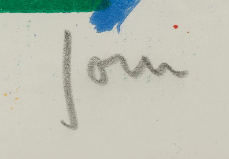 ASGER JORN, färglitografi, sign och numr 89/100.