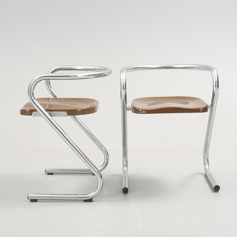 STOLAR, 6 st, "S70", Börge Lindau och Bo Lindecrantz, Lammhults.