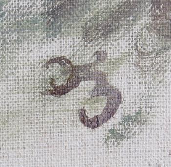 HUGO ZUHR, olja på duk. Monogramsign.