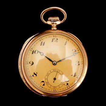 FICKUR, 14 k guld, 1900-talets första hälft.