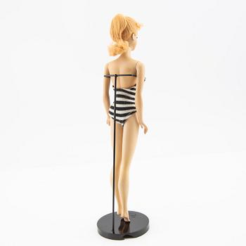 Barbie, docka, vintage "Nr. 3, Ponytail", Mattel 1960.