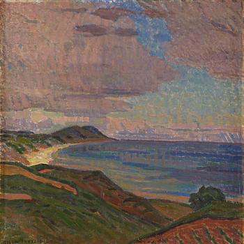 794. Ellen Trotzig, View from Vik of Stenshuvud.