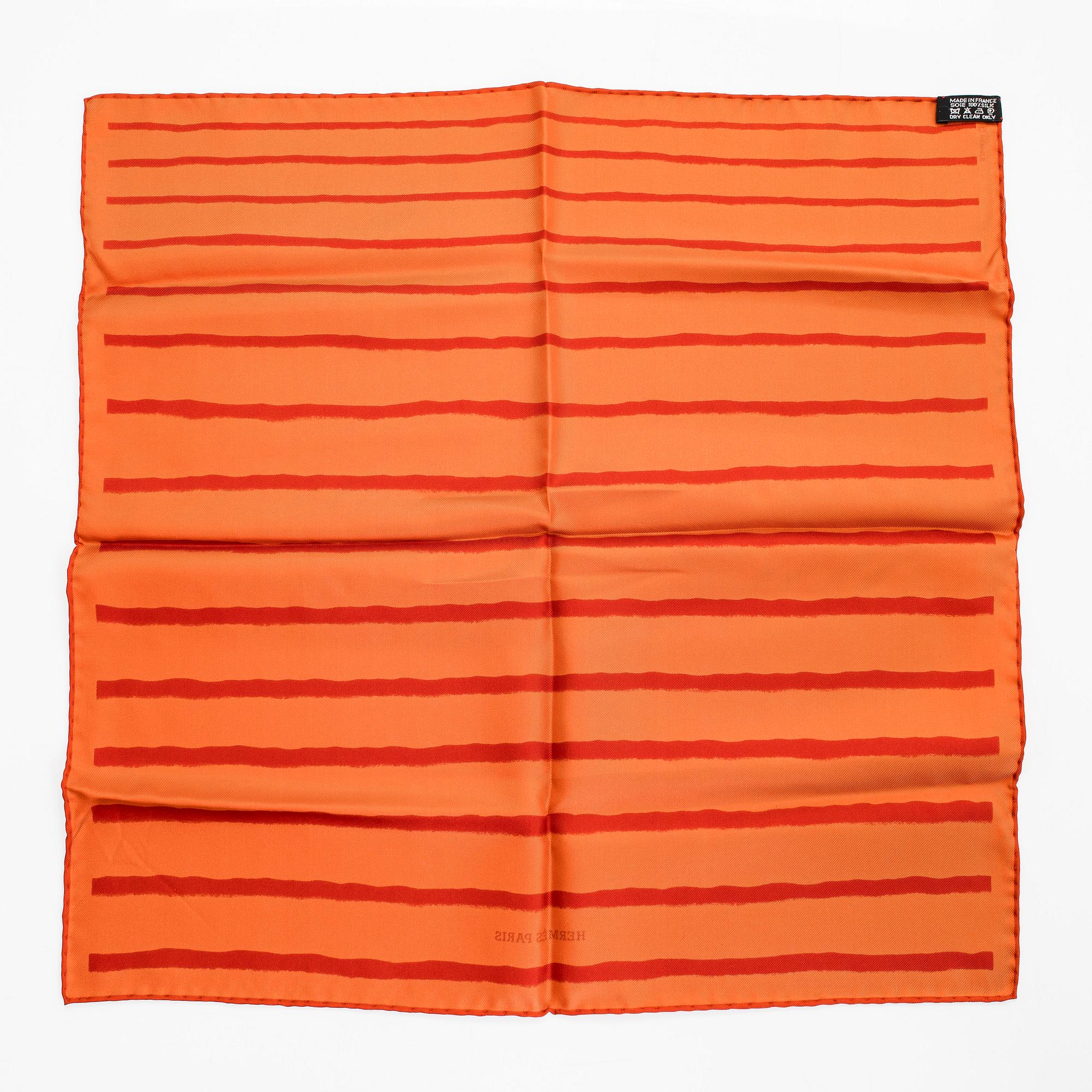 Hermès, näsdukar/pocket squares, 2 st.
