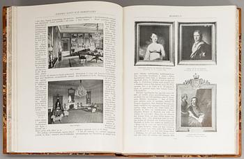 Böcker, Svenska Slott och Herresäten vid 1900-talets början, 1908-34, 13 volymer.