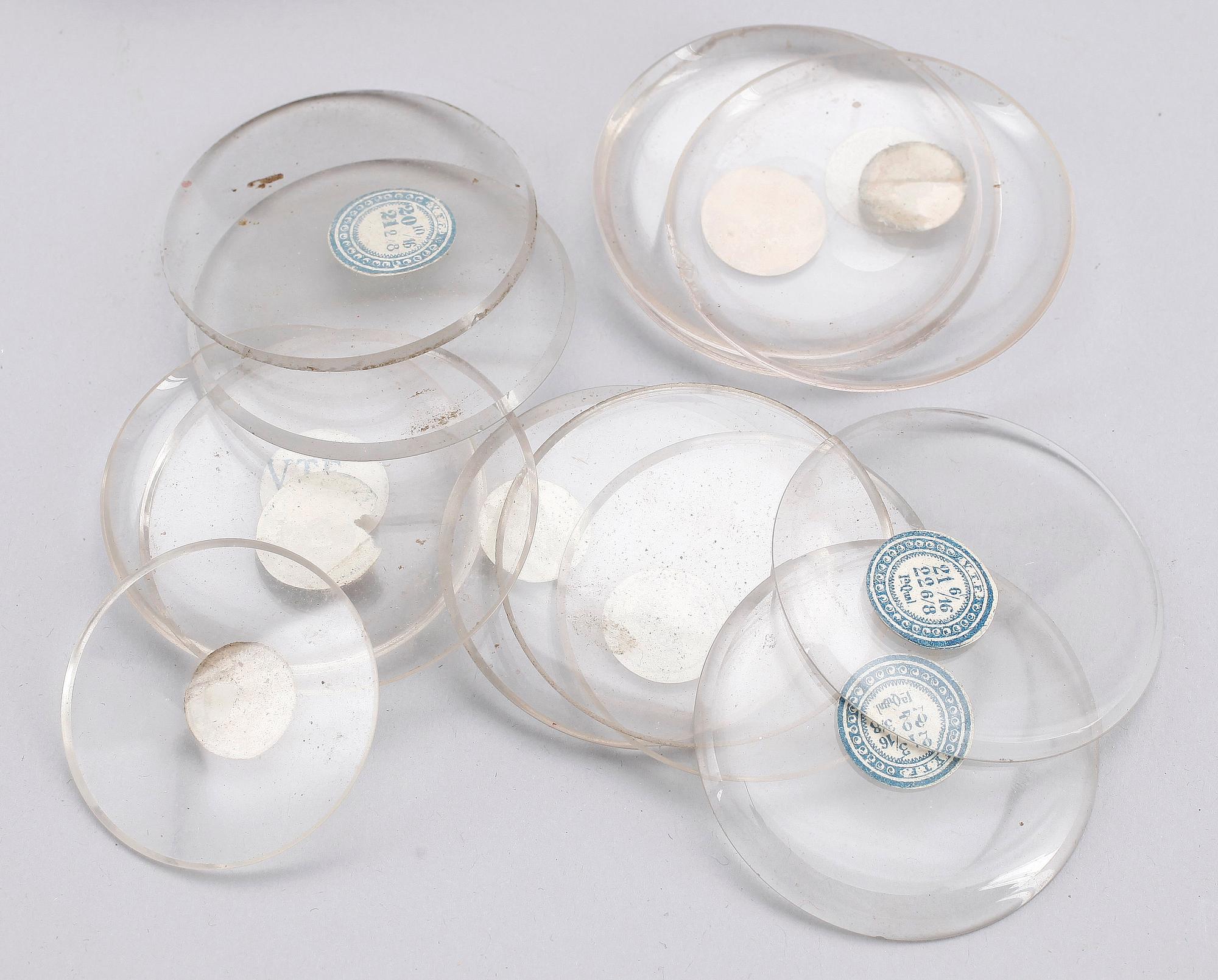 FICKURSGLAS, ca 120 st, omkring år 1900.