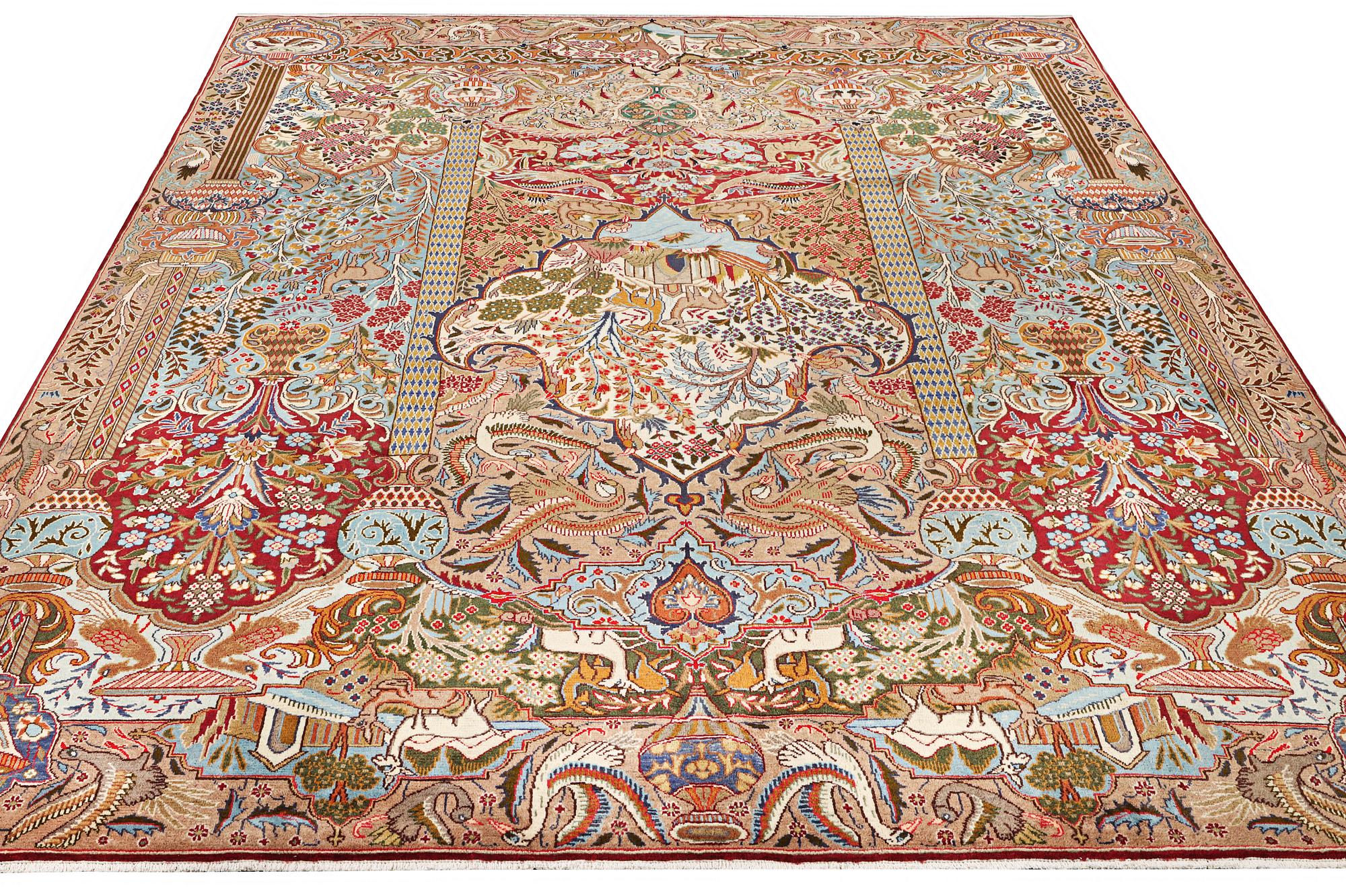 A Kazak carpet, c. 383 x 292 cm.