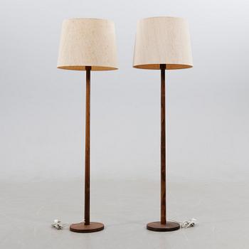 Uno & Östen Kristiansson, golvlampor ett par, Luxus, 1900-talets andra hälft.