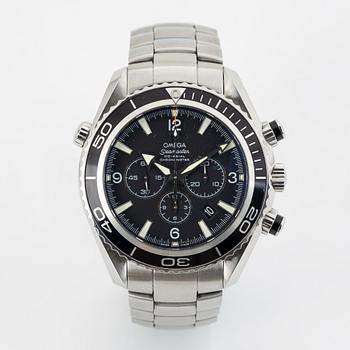 Omega, Seamaster, Planet Ocean, Chronometer, chronograph, wristwatch, 45,5 mm.