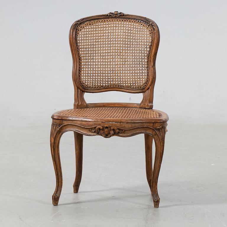 Chair, Louis XV, France, 18th century.