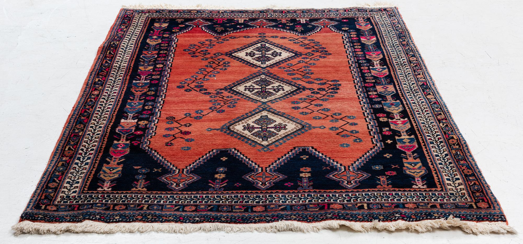 Rug, Afshar, approx. 210 x 155 cm.