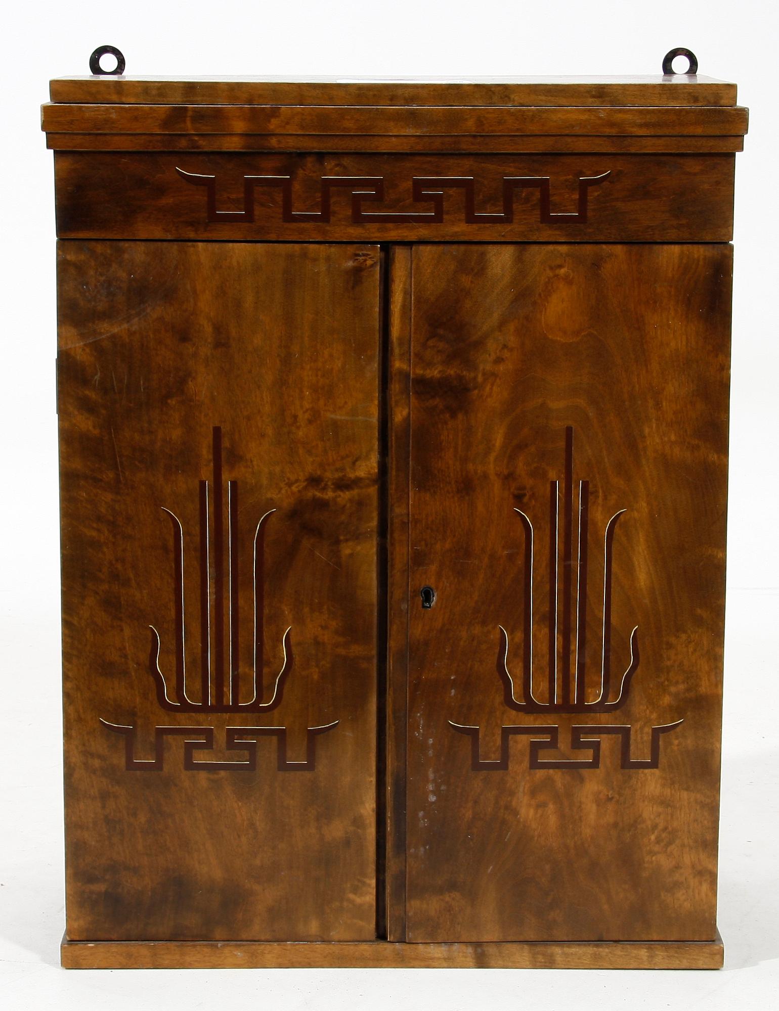 HÄNGSKÅP, art deco, 1920/30-tal.