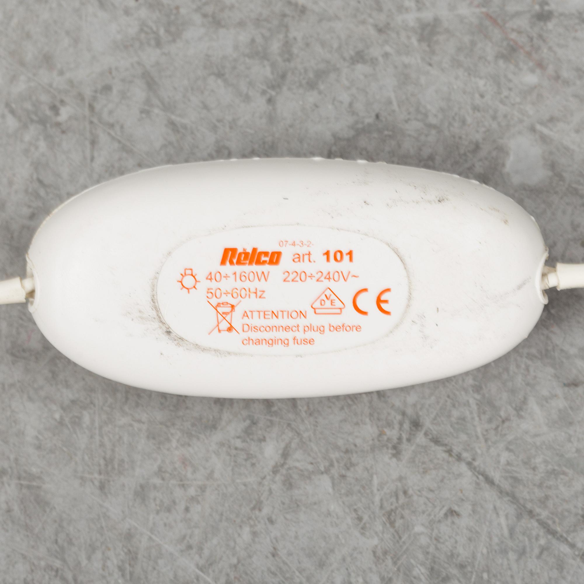 A brass floor light, Bergboms, second half of the 20th Century.
