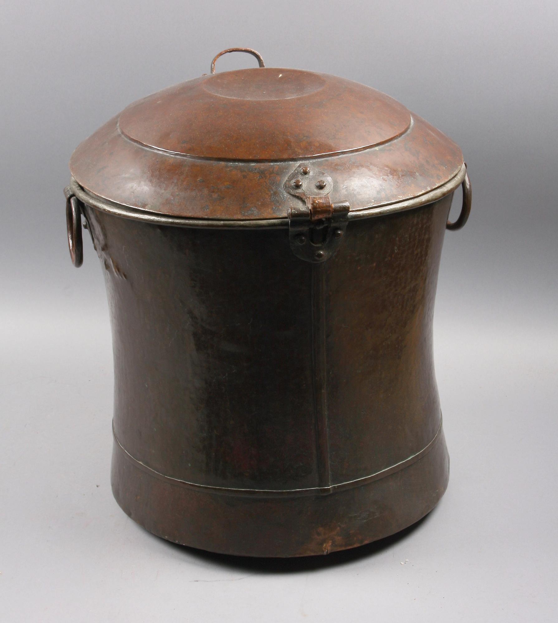 VATTENTUNNA, koppar, 1800-tal.