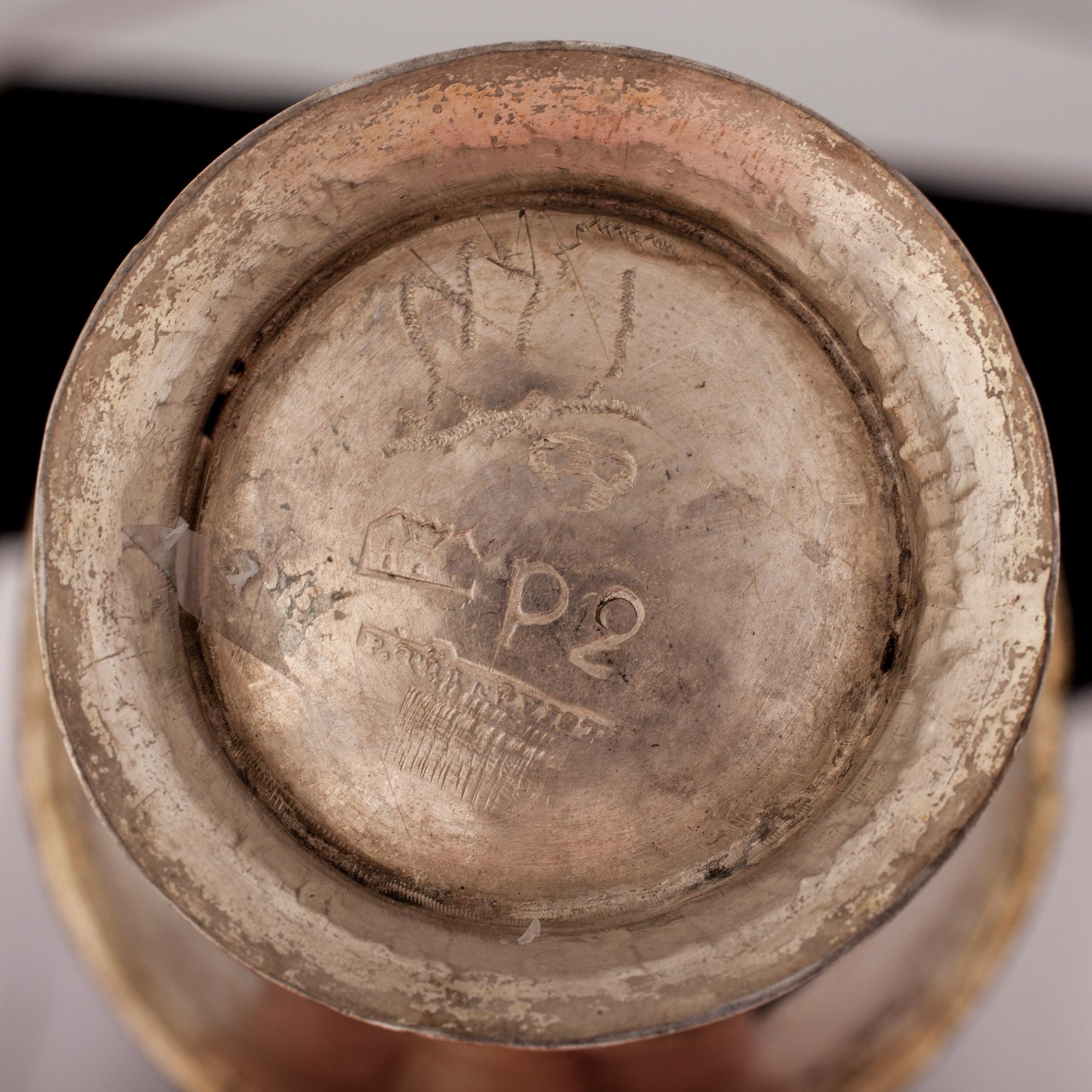 BÄGARE, silver, Petter Törnqvist, Tavastehus 1797.
