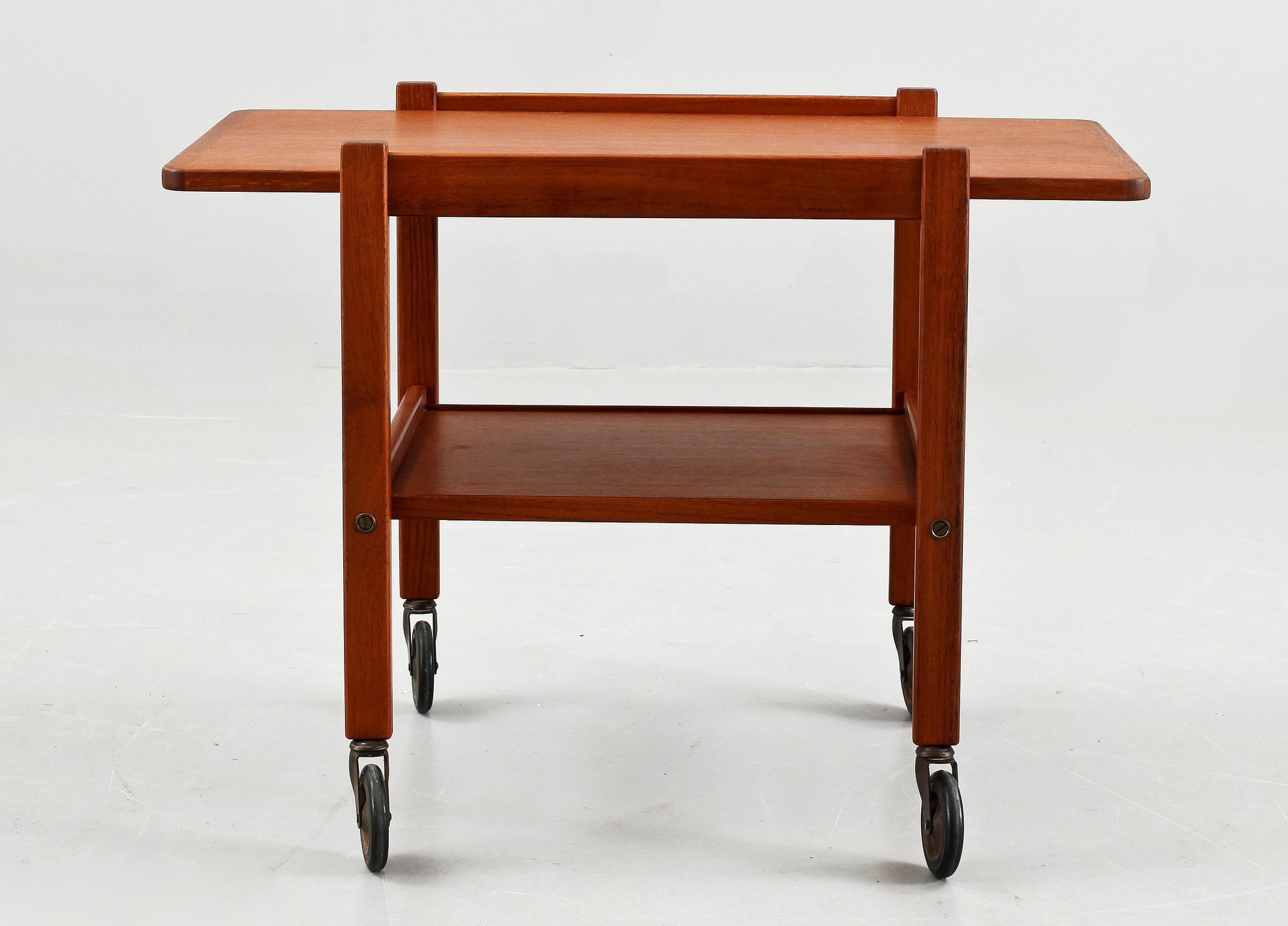 SERVERINGSVAGN, teak, 1900-tal Sverige.