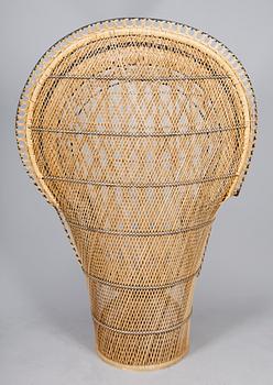 KORGSTOL, 1900-talets andra hälft, hög modell.