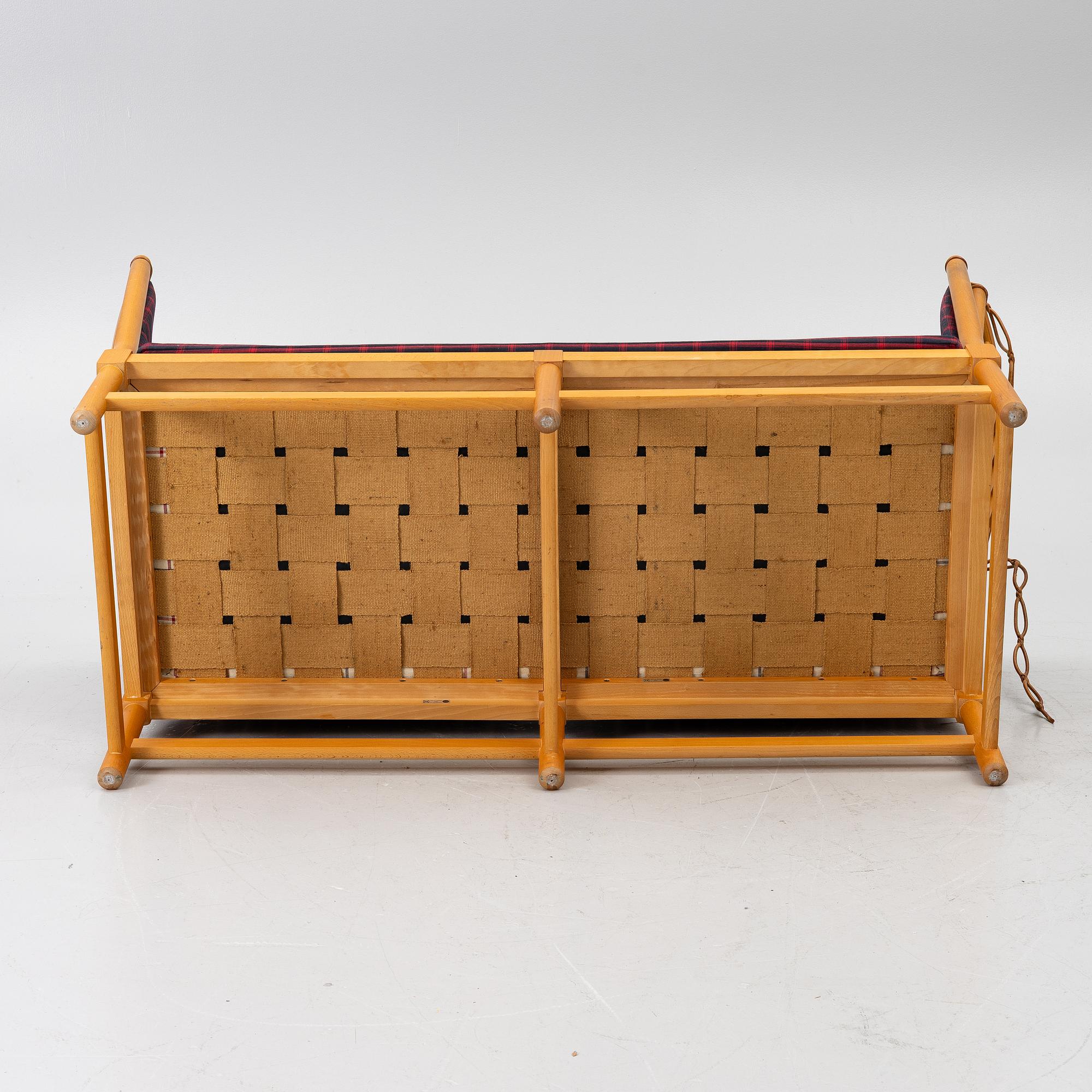 Børge Mogensen, soffa, "Tremme", Fritz Hansen, Danmark 1960/70-tal.