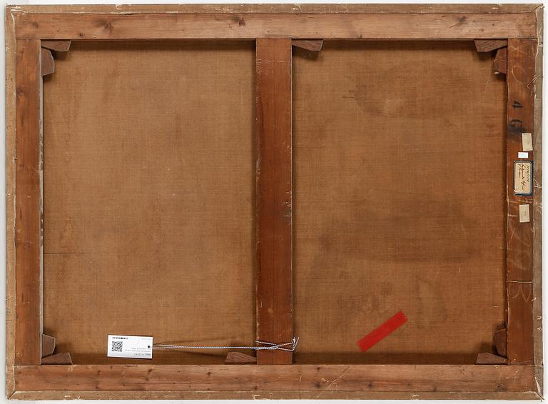 OKÄND KONSTNÄR, olja på duk, omkring år 1800.