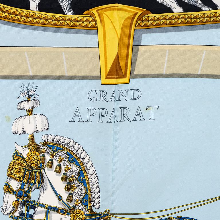 Hermès, a 'Grand Apparat' scarf.