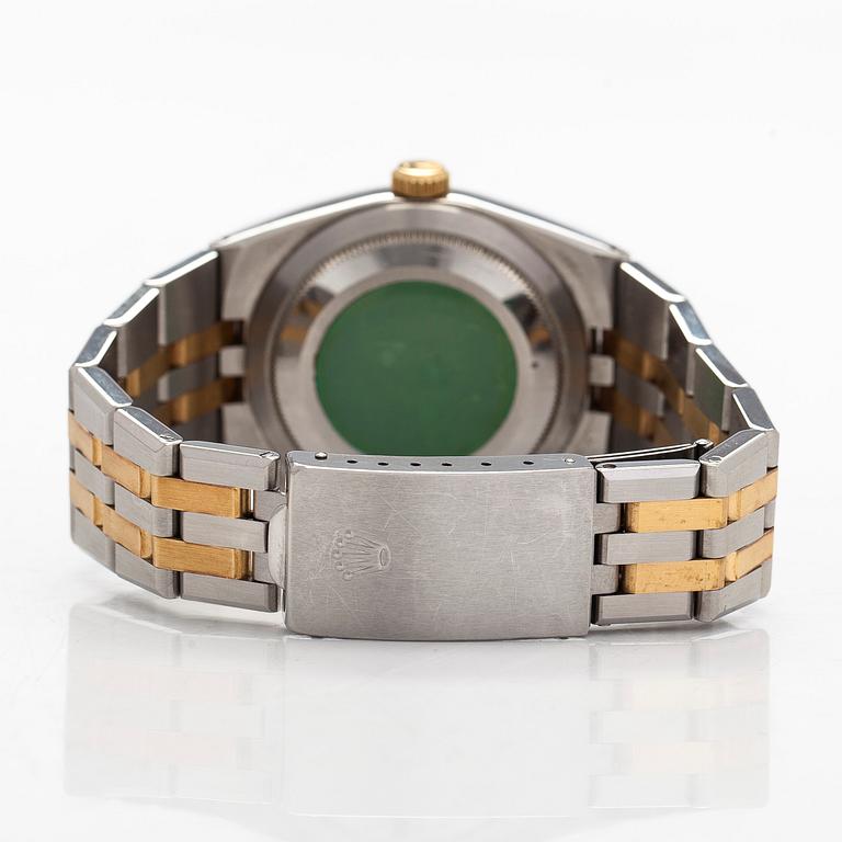 Rolex, Oysterquartz, Datejust, "Diamond Dial", wristwatch, 36 mm.