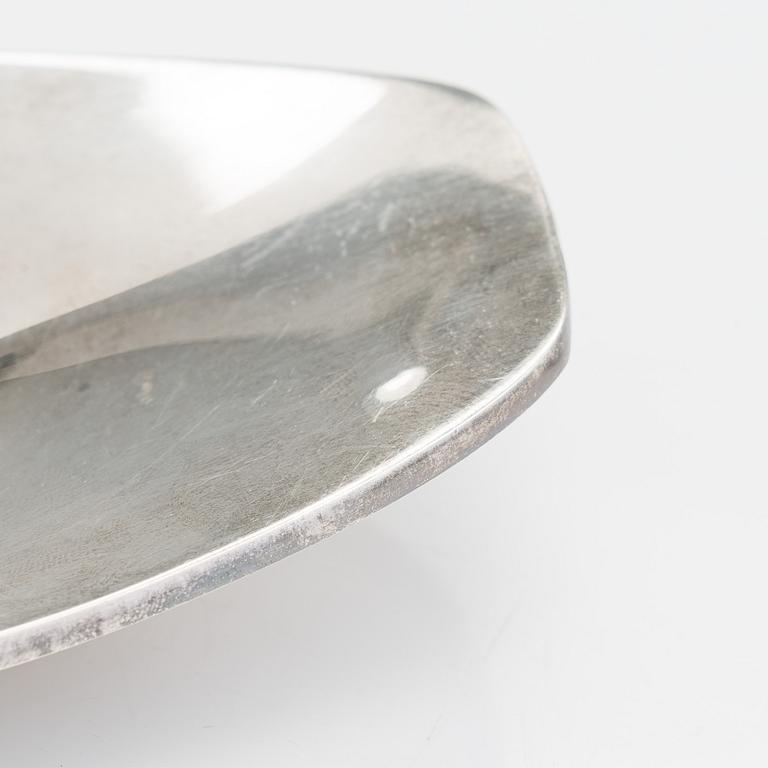 Bertel Gardberg, a pair of silver candleholders for Kultakeskus, Hämeenlinna 1958.