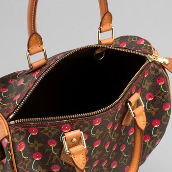 LOUIS VUITTON, "Monogram cerises cherry Speedy 25", limited edition s/s 2005.