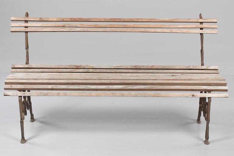 TRÄDGÅRDSSOFFA, omkring 1900-talets mitt.