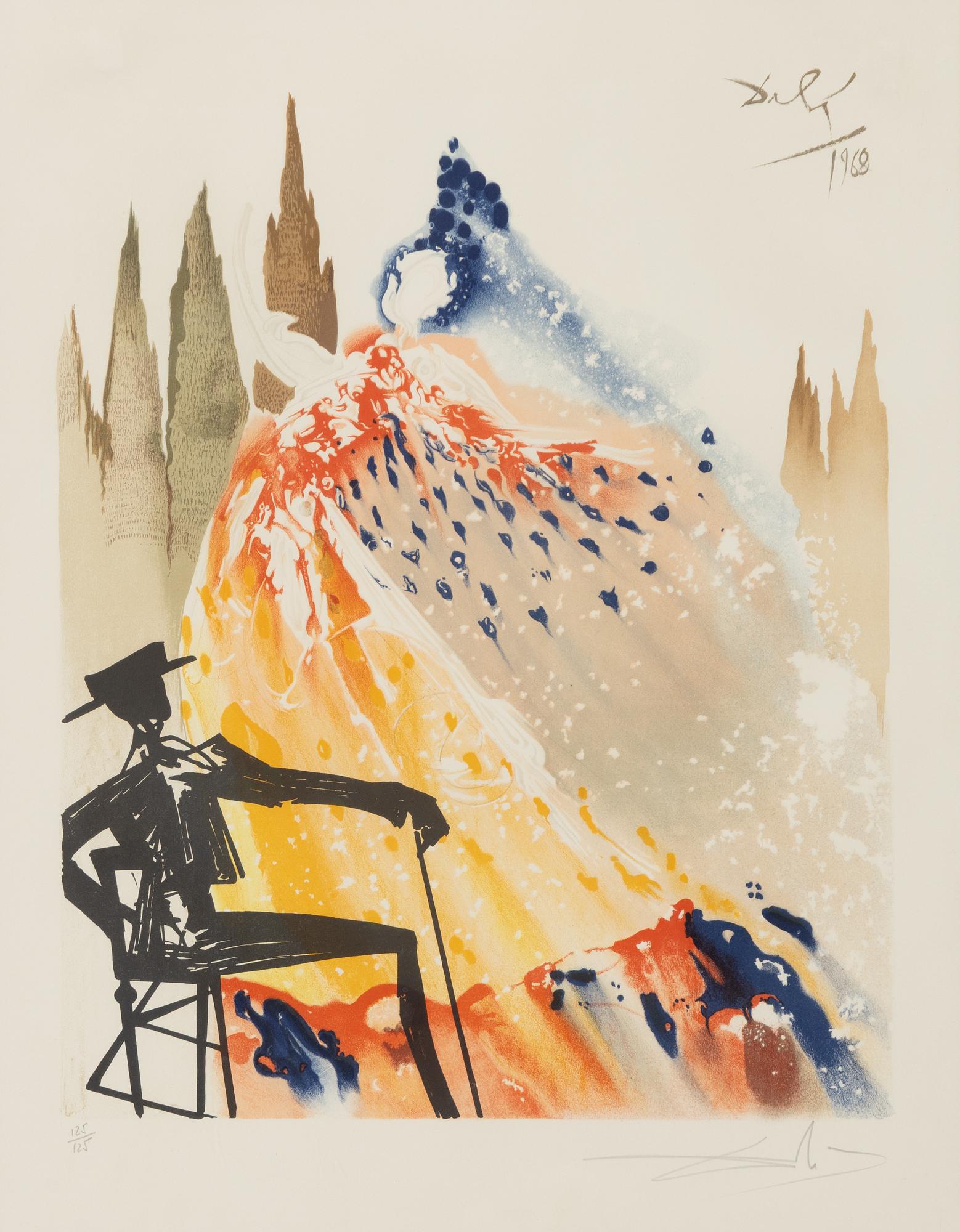 Salvador Dalí, "Love is Like a Gypsy," from "Carmen".