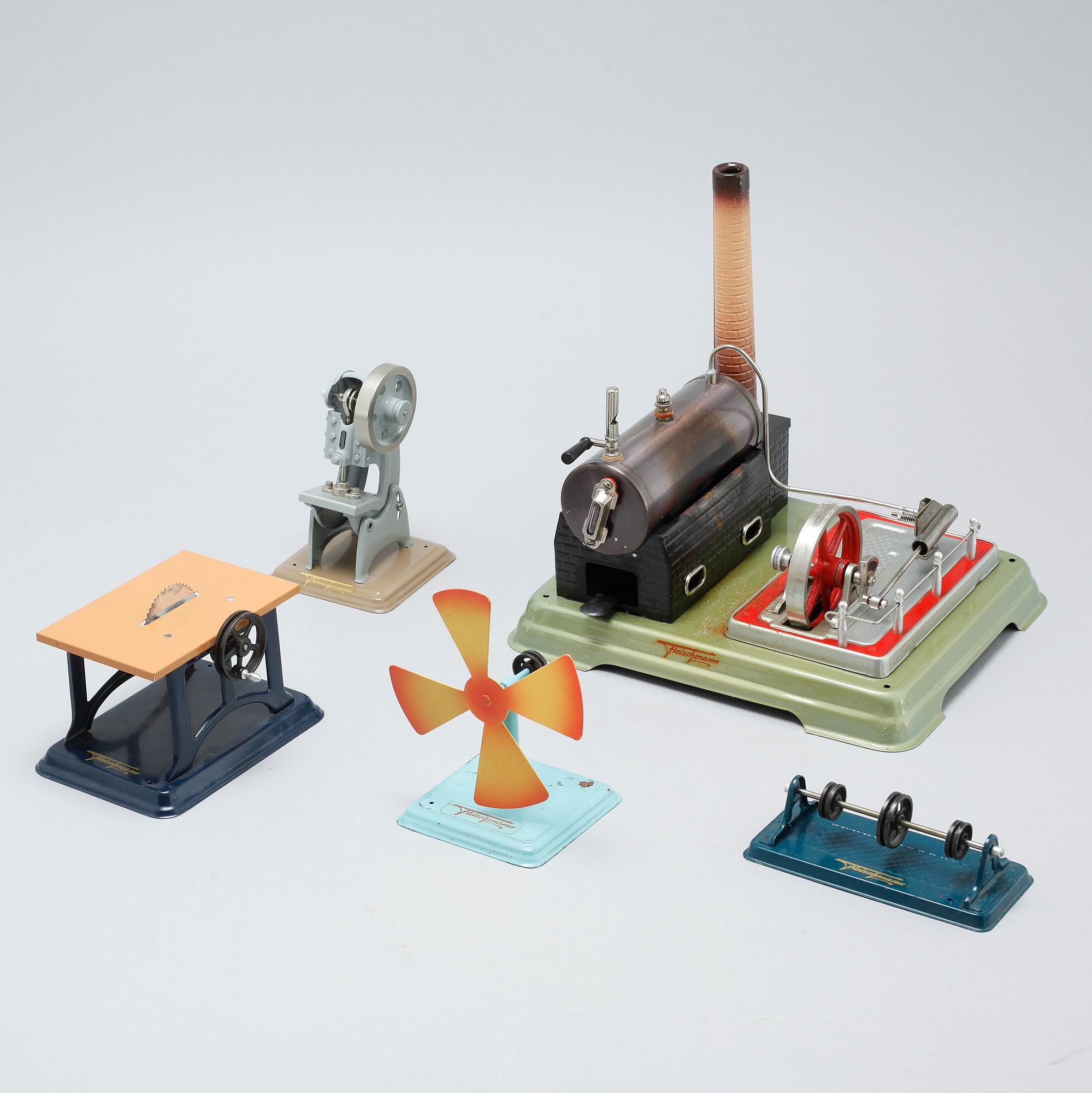 ÅNGMASKIN, Fleischmann, 1950-tal.