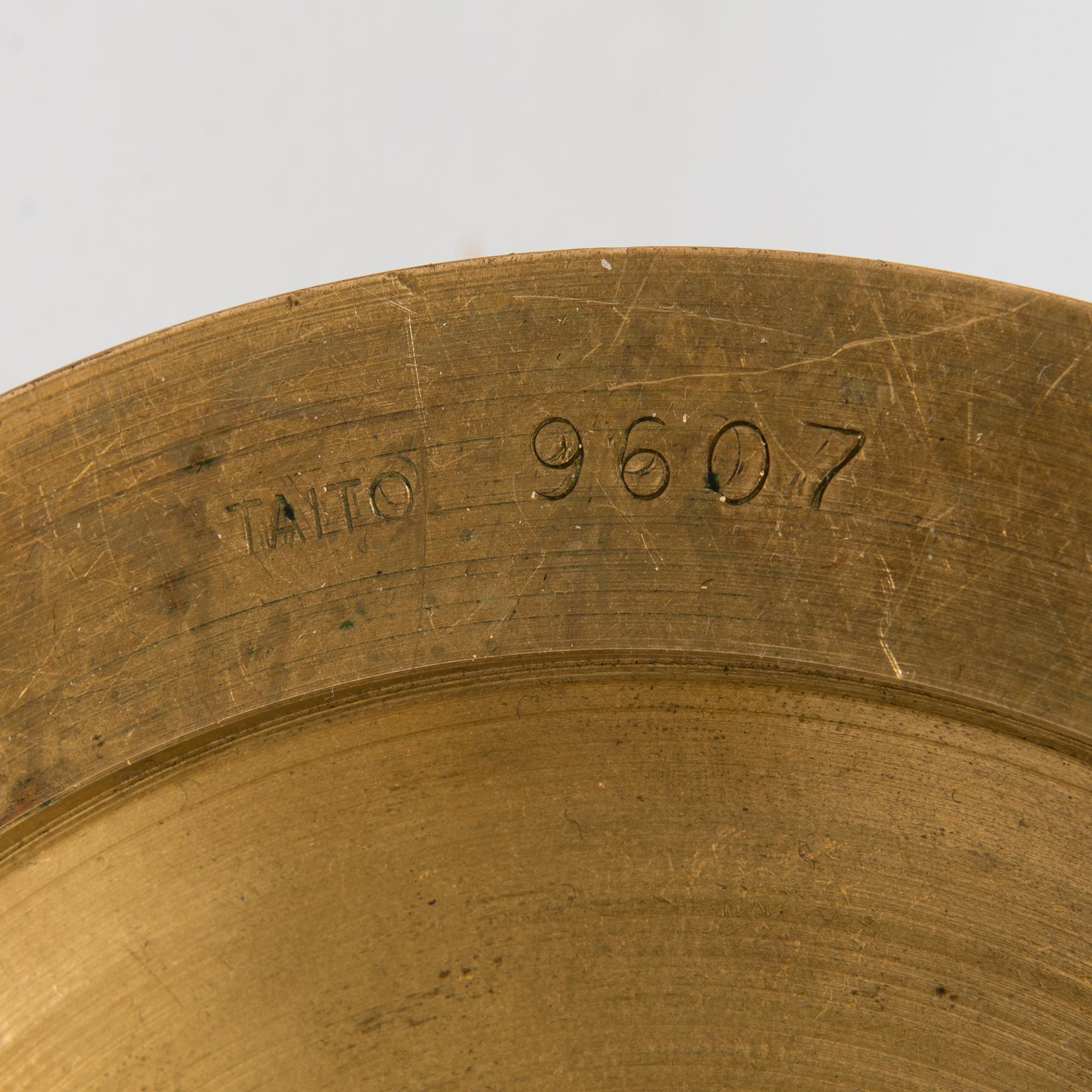 Paavo Tynell, golvlampa, modell 9607, Taito 1900-talets mitt.