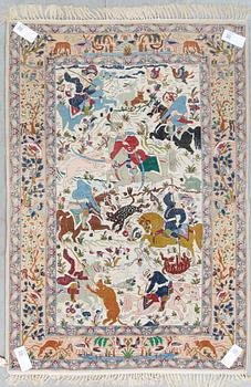 MATTA, Isfahan, 1900-talets slut. Ca 158 X 109 cm.