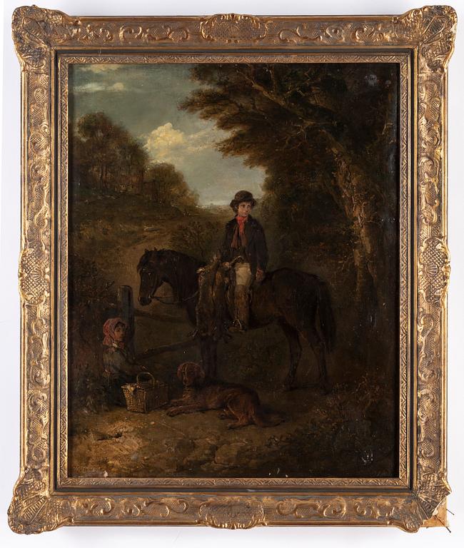 EDWARD ROBERT SMYTHE, oil on canvas, signed.