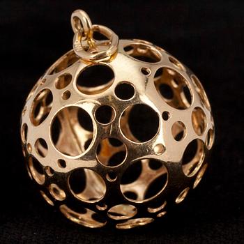 LIISA VITALI, HÄNGE, guld 18K, Liisa Vitali, Finland. Vikt 3,2 gr.