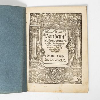 Martin Luther, 1529.