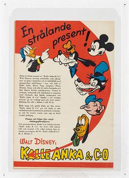 Comic book, Donald Duck & Co, issue 1, 1948.