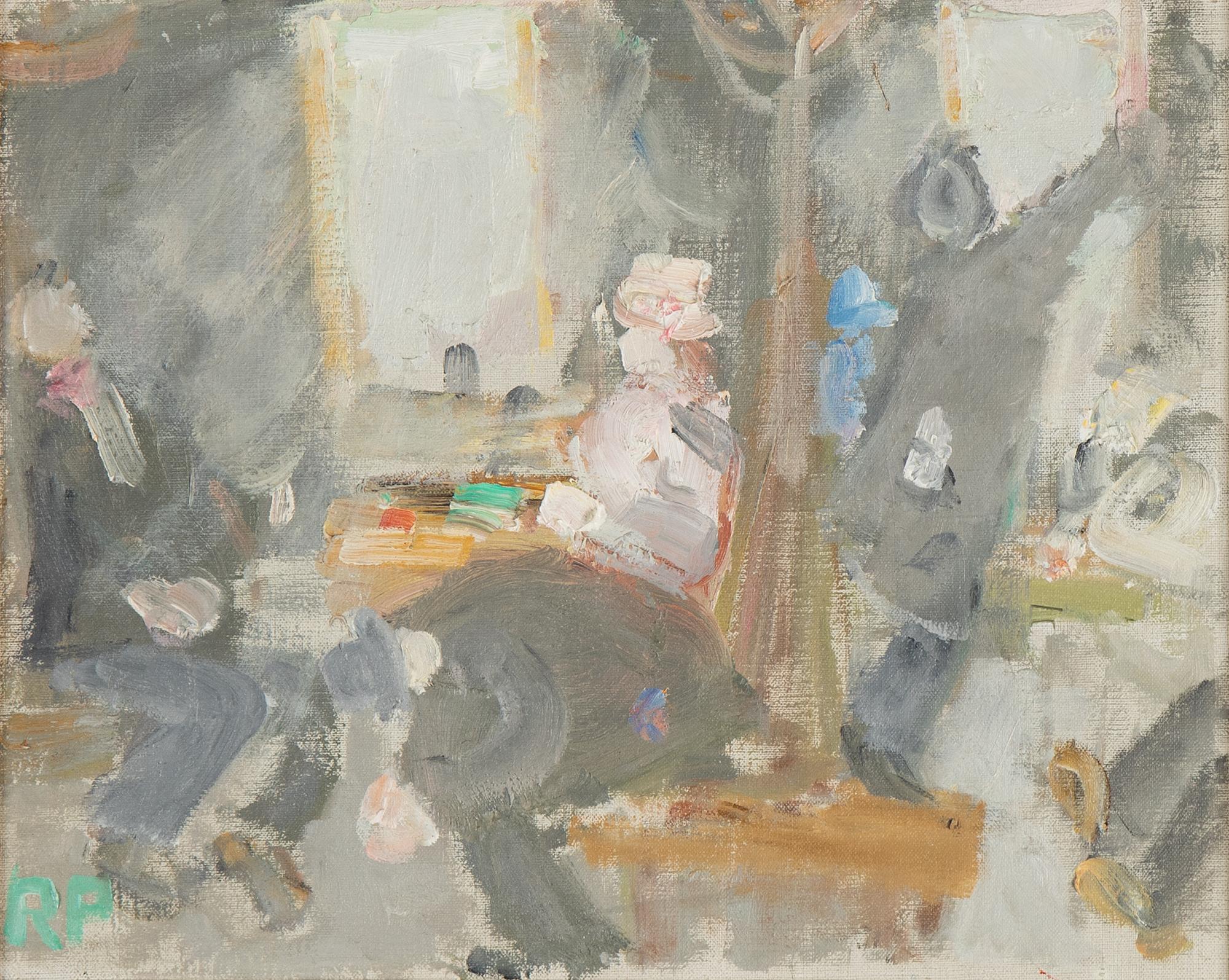 Ragnar Person, oil on canvas, signed RP.
