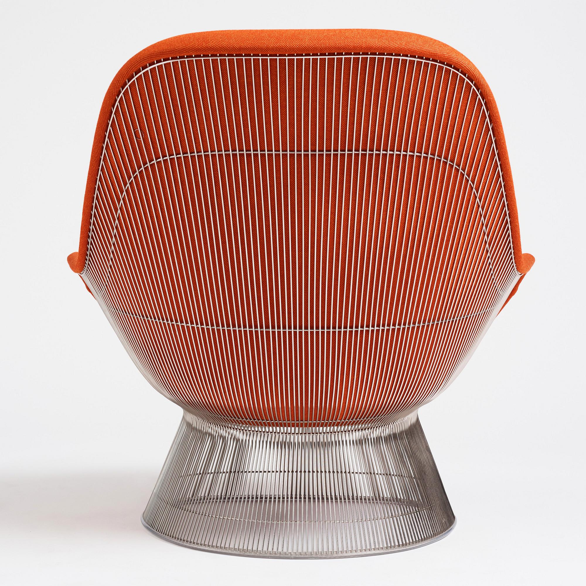 Warren Platner, a model "1705" easy chair, for Knoll International, post 1962.