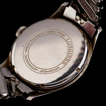 ARMBANDSUR, 2 st, stål och guld på stål, Longines och Certina Automatic, Town & Country.