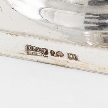 Vinkalkar, 12 st, silver, Svedboms Guldsmeds Ab Hov, Vetlanda, 1963.