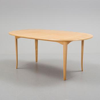 A 'Ovalen' table by Carl Malmsten, Åfors.