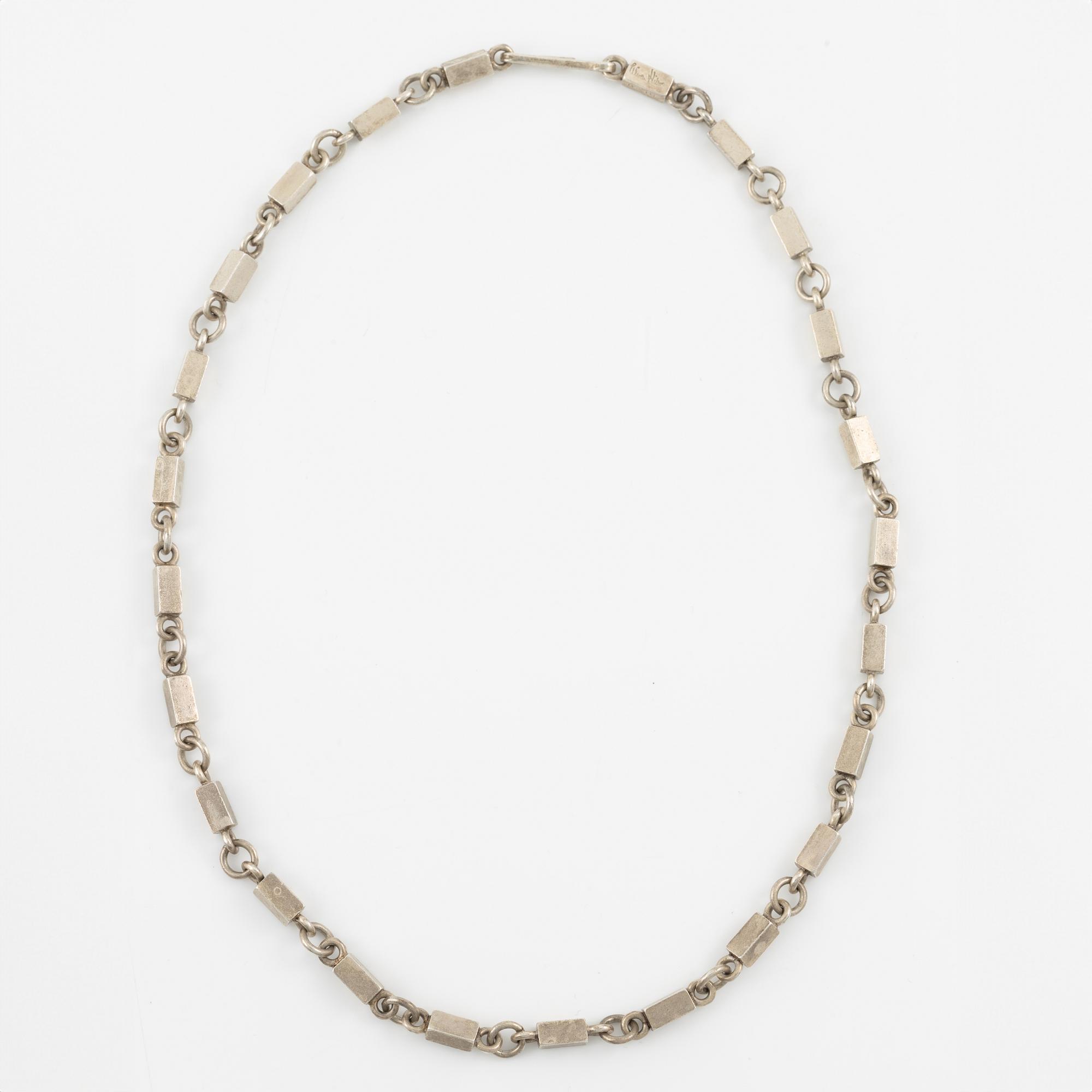 Wiwen Nilsson, collier, silver, Lund 1960.