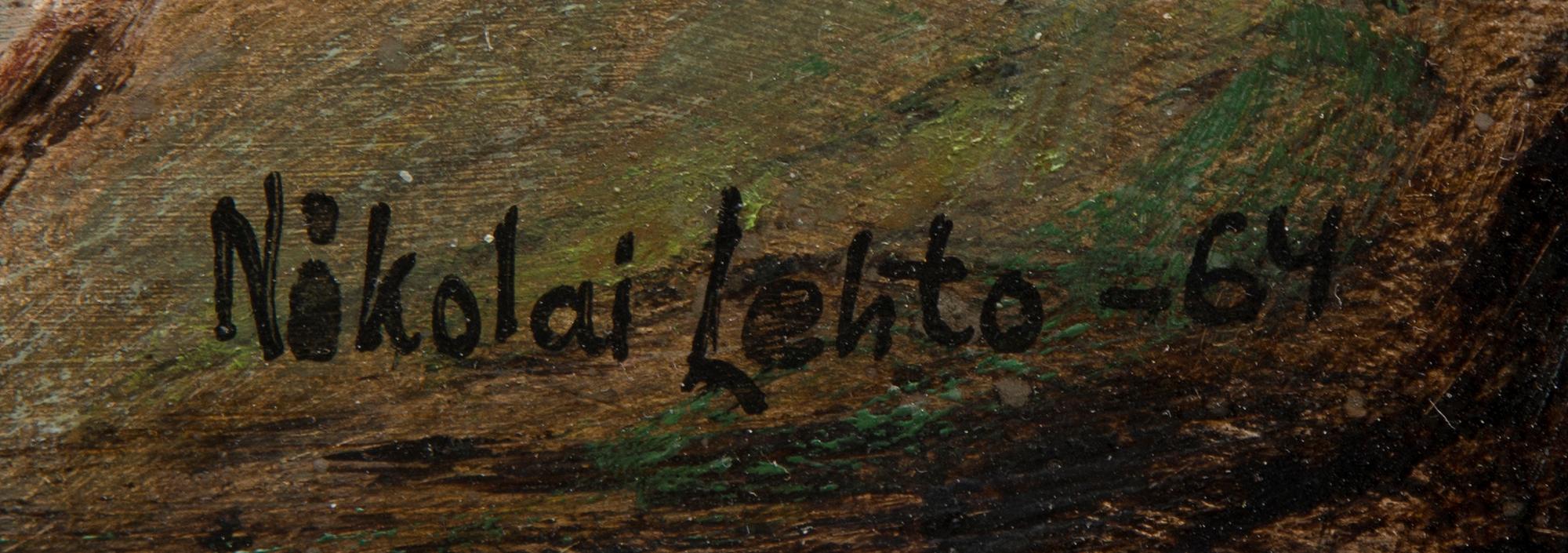 NIKOLAI LEHTO, "ETRUSKENS GROTTA".