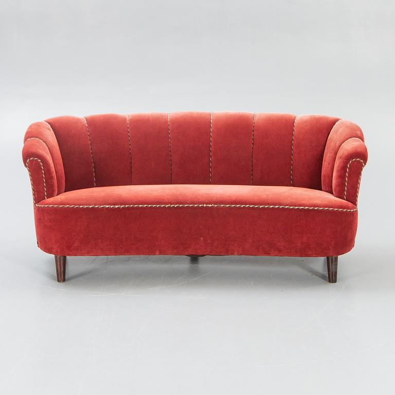 Sofa, probably Otto Schultz, 1940s-50s.