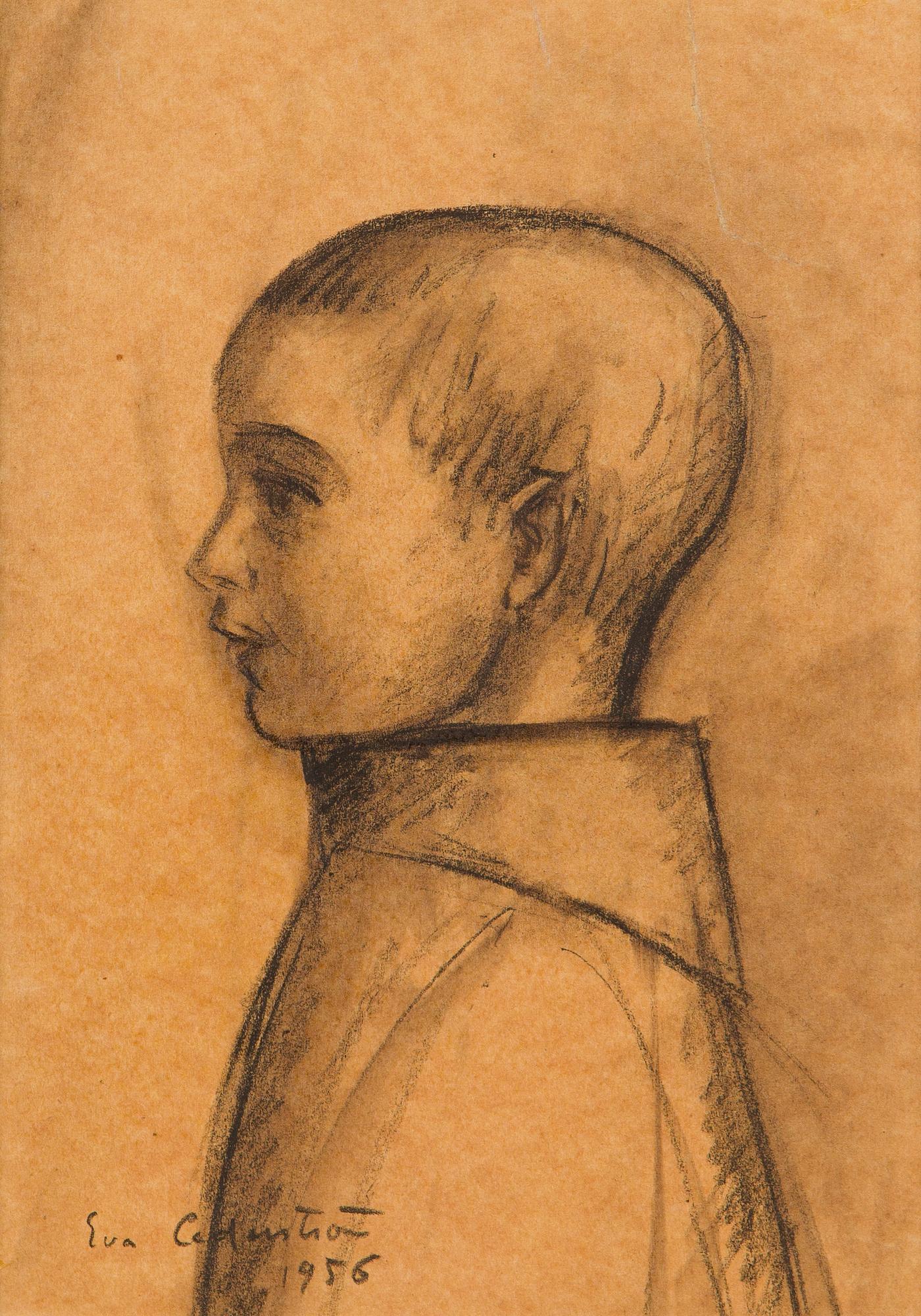 Eva Cederström, Pojke i profil.