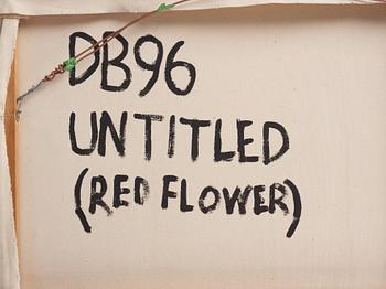 Donald Baechler, 'Untitled (Red Flower)'.