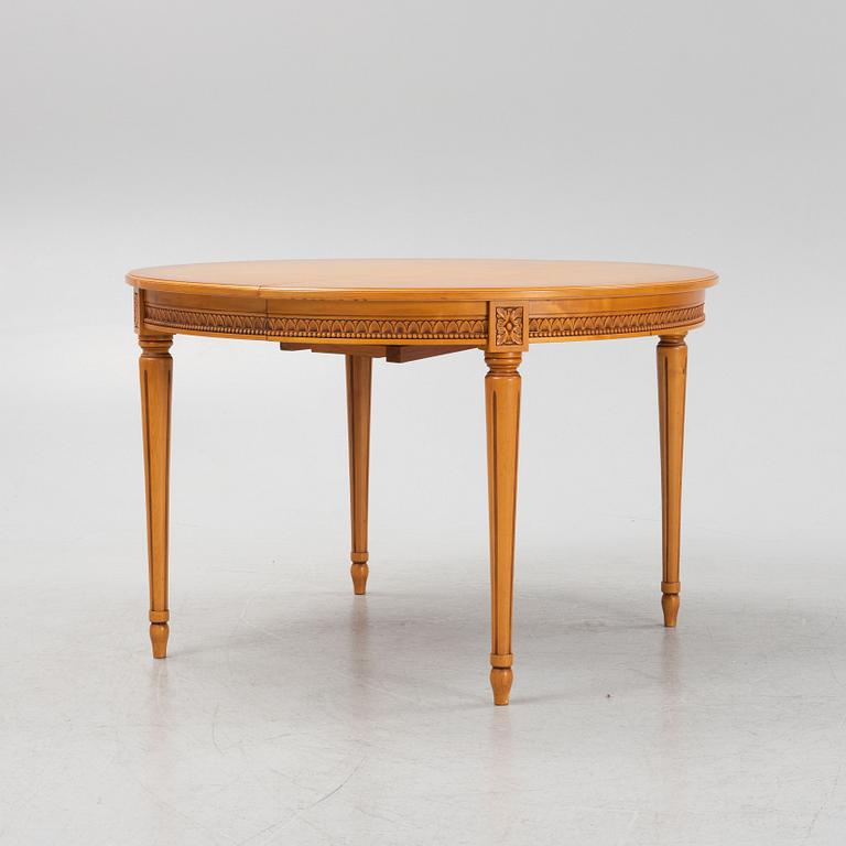 Matbord, Åmells Möbler, Gustaviansk stil, 1900-talets andra hälft,