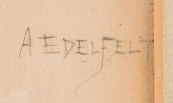 Albert Edelfelt, Dam i Korsett.