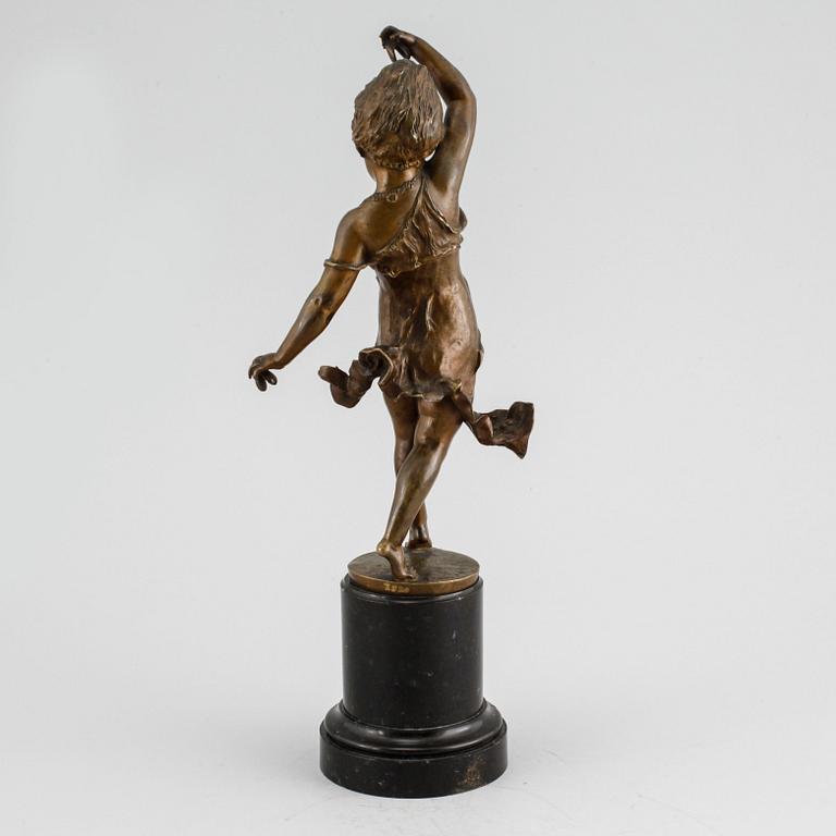 FRANZ IFFLAND, sculpture, bronze, signed.